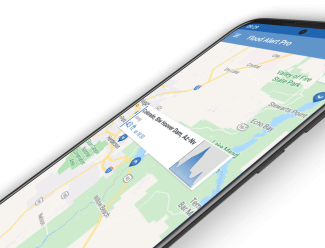 Get the FloodAlert App - Water level and flood warning app
